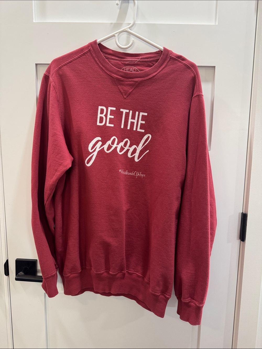 Unisex Headbands of Hope “Be the good” crewneck sweatshirt size medium